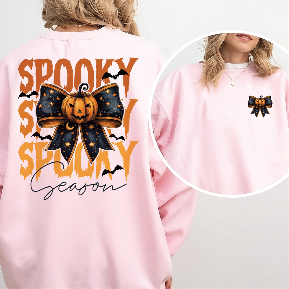 Spooky season shirt Unisex Sweatshirt white s