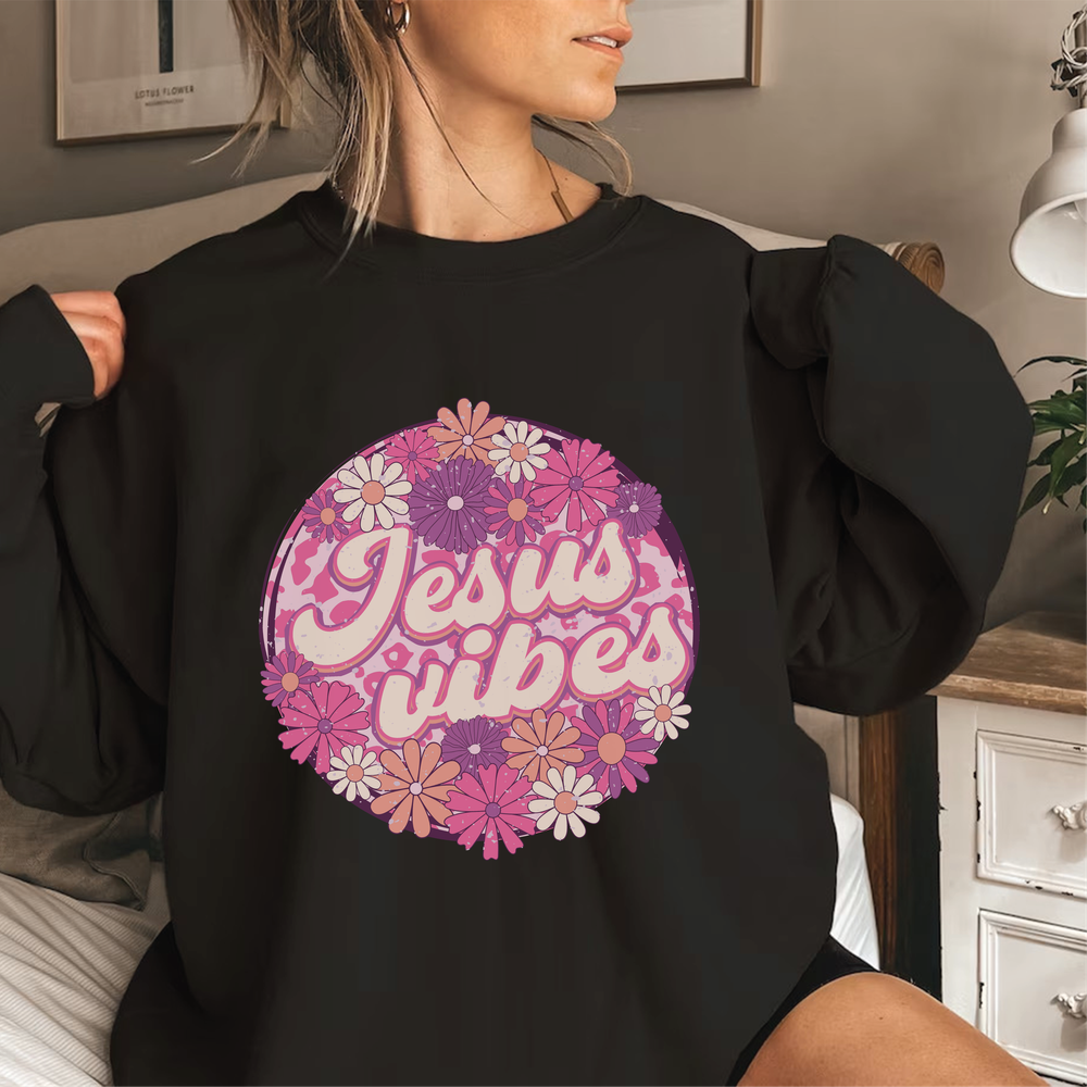 Trendy Christian Sweatshirt, Bible Verse Sweatshirt, Love Jesus Shirt, Jesus Faith Sweater, Christian Shirt, Christian Gift Unisex Sweatshirt white s
