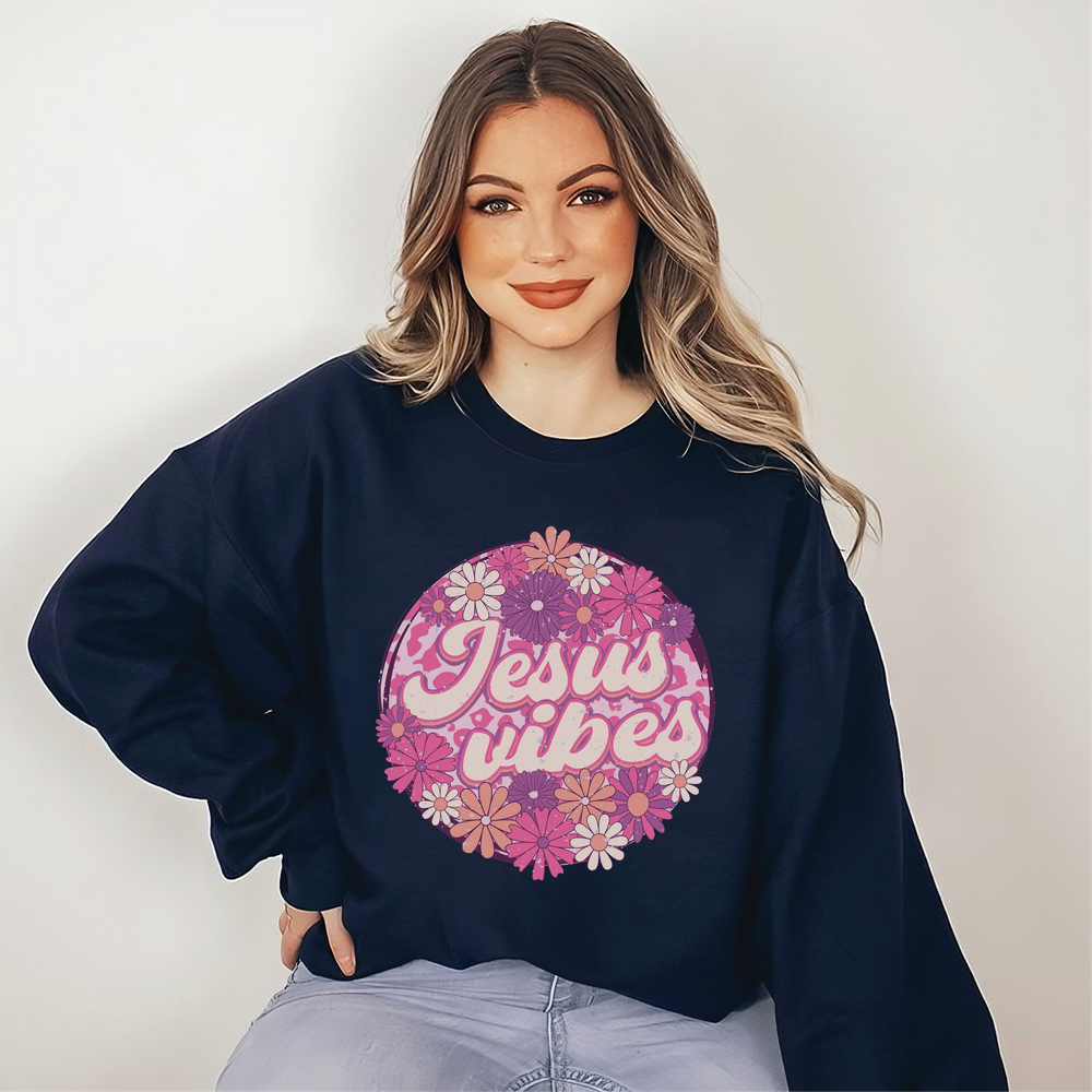 Trendy Christian Sweatshirt, Bible Verse Sweatshirt, Love Jesus Shirt, Jesus Faith Sweater, Christian Shirt, Christian Gift Unisex Sweatshirt white s