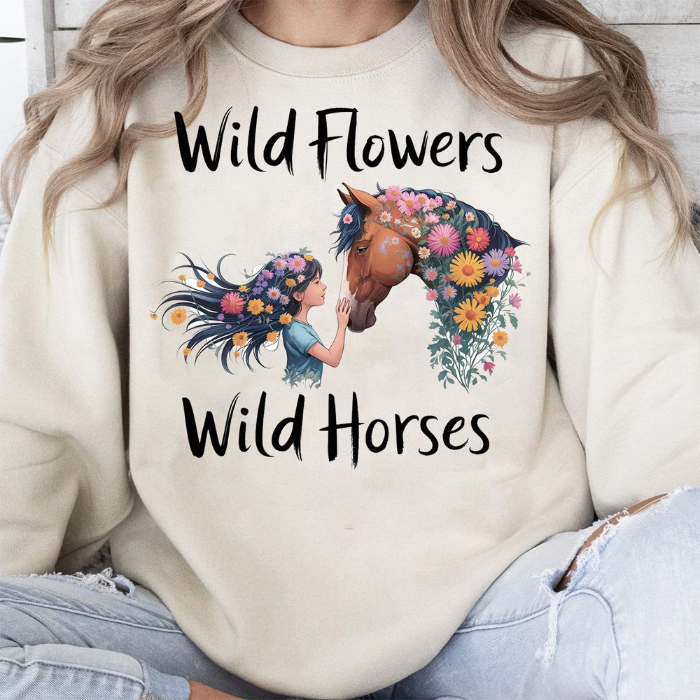 [UNIQUE] WILD FLOWER WILD HORSE 3