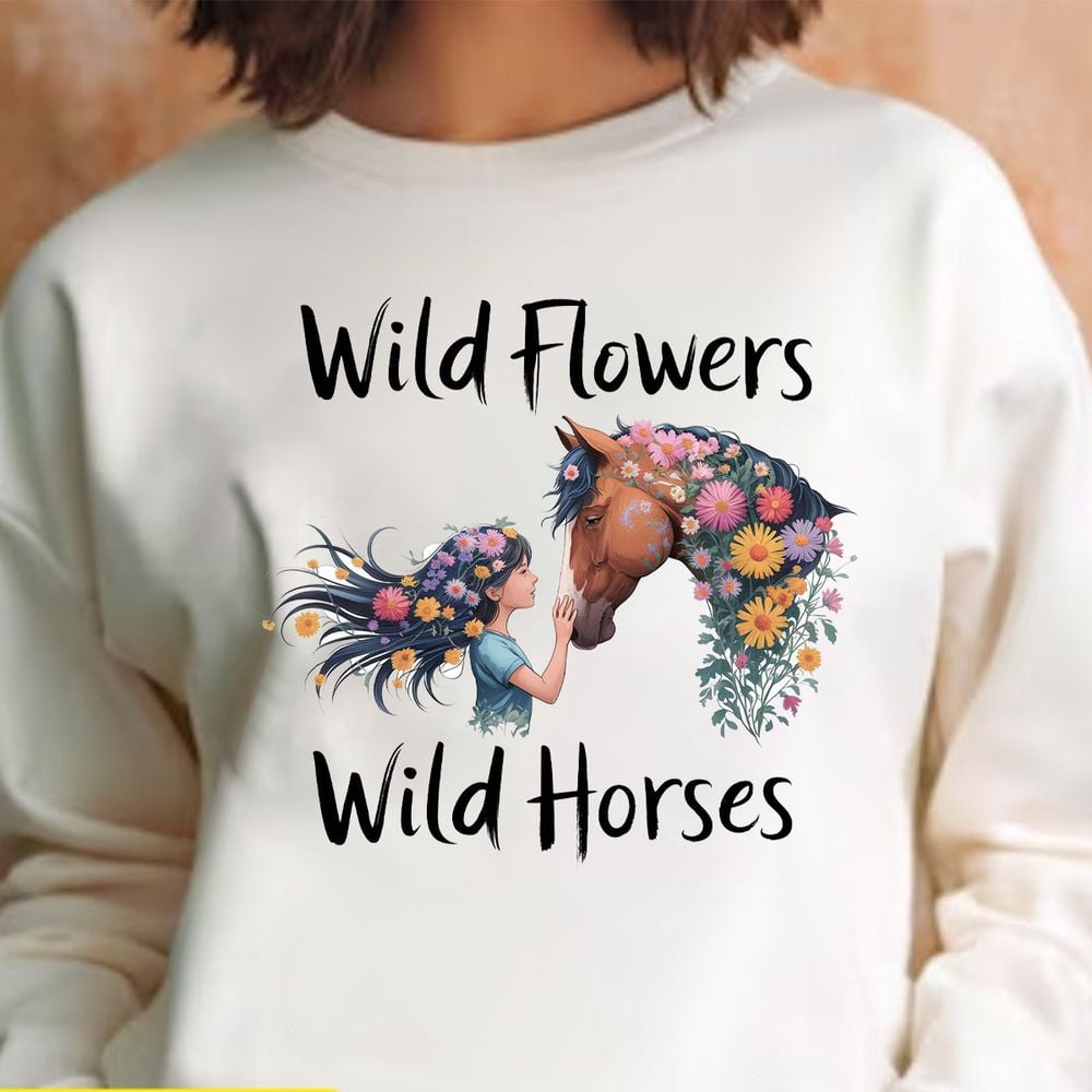 [UNIQUE] WILD FLOWER WILD HORSE 3