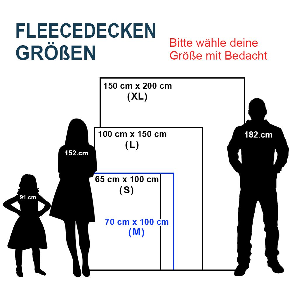 Decke von Mutter zu Tochter - "Mondschein der Liebe" s09sp09 Couch Blanket (Printed in the EU)