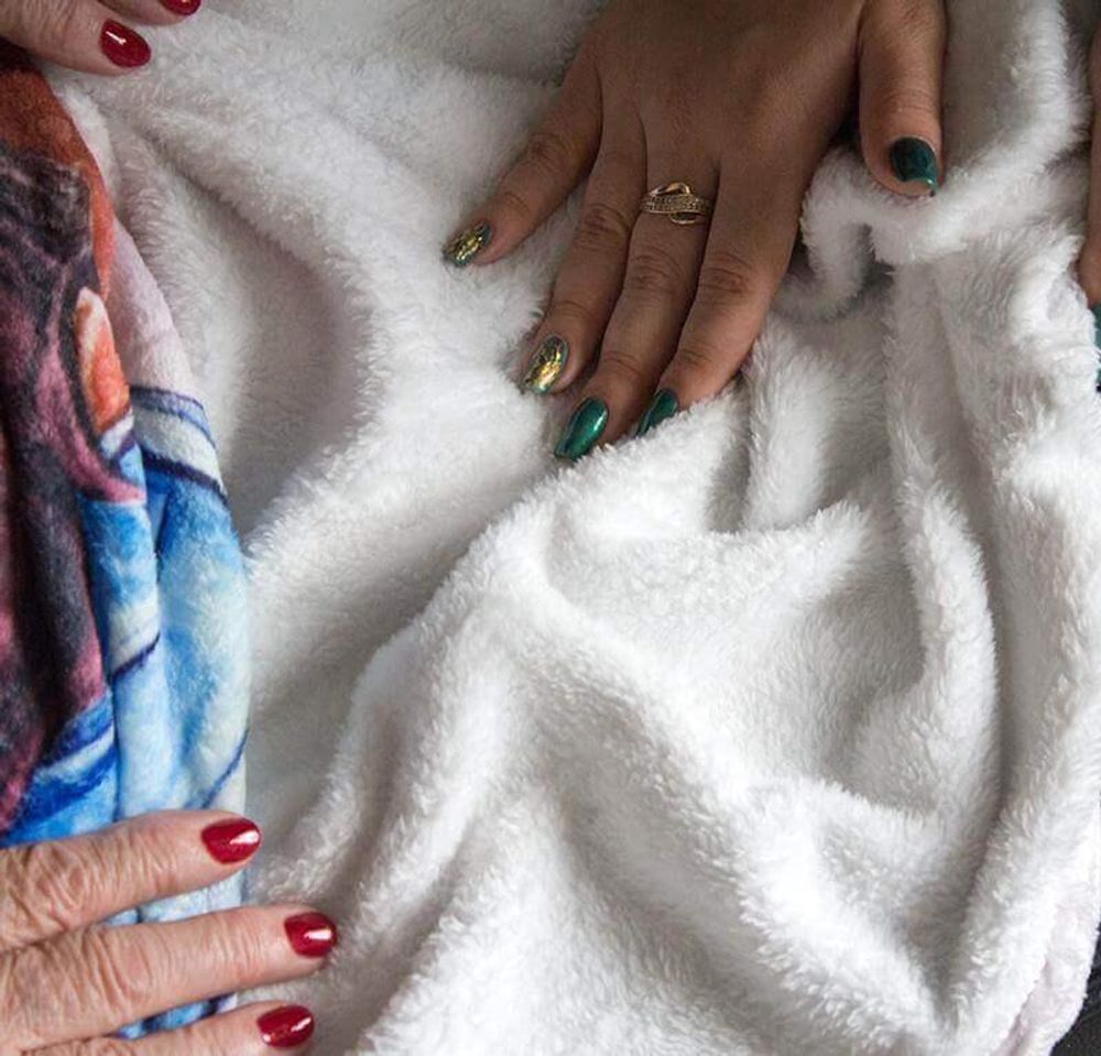 IT - Coperta A Mio Figlio Voglio che tu creda nel Con amore la tua Mamma Couch Blanket (Printed in the EU) white s