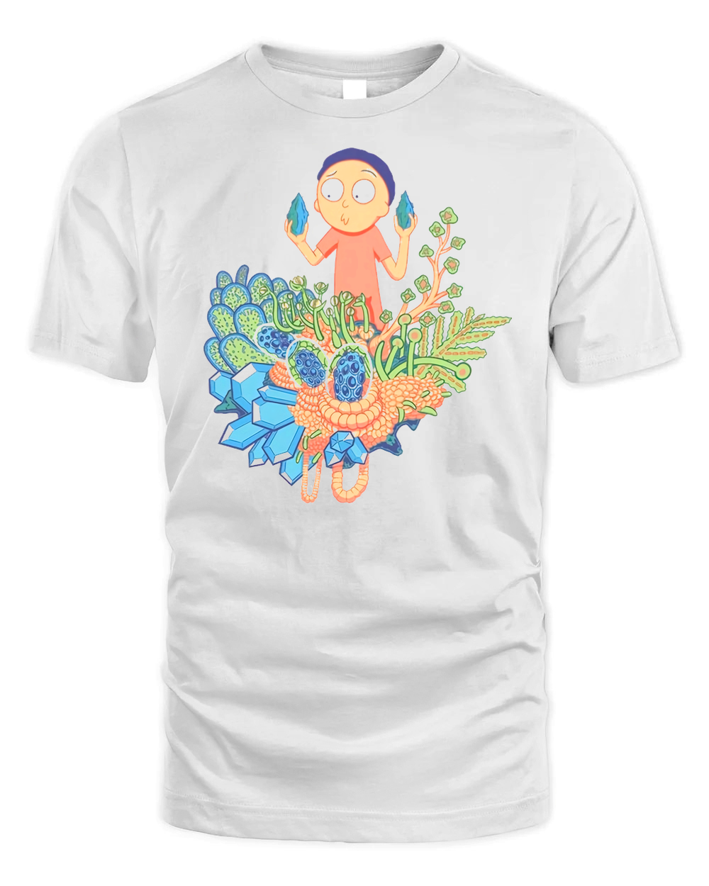 Rick And Morty Morty Plants Shirt — Officially Licensed Rick and Morty Merch | AuthenticFanGifts