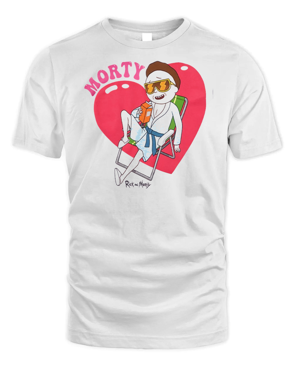 Rick And Morty Heart Morty Shirt — Officially Licensed Rick and Morty Merch | AuthenticFanGifts