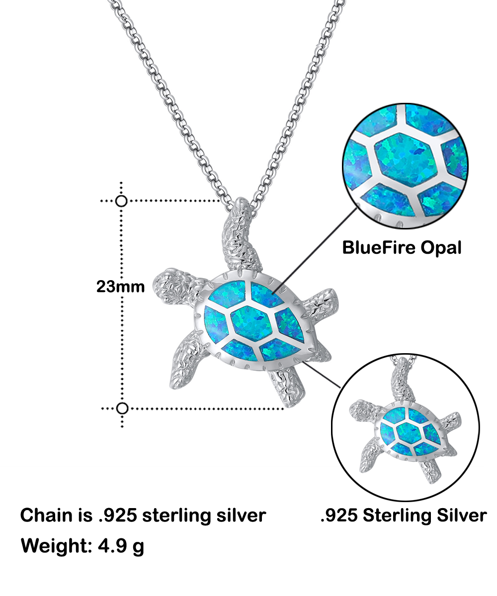 My Diving partner Turtle Necklace no-gift-wrap standard-box