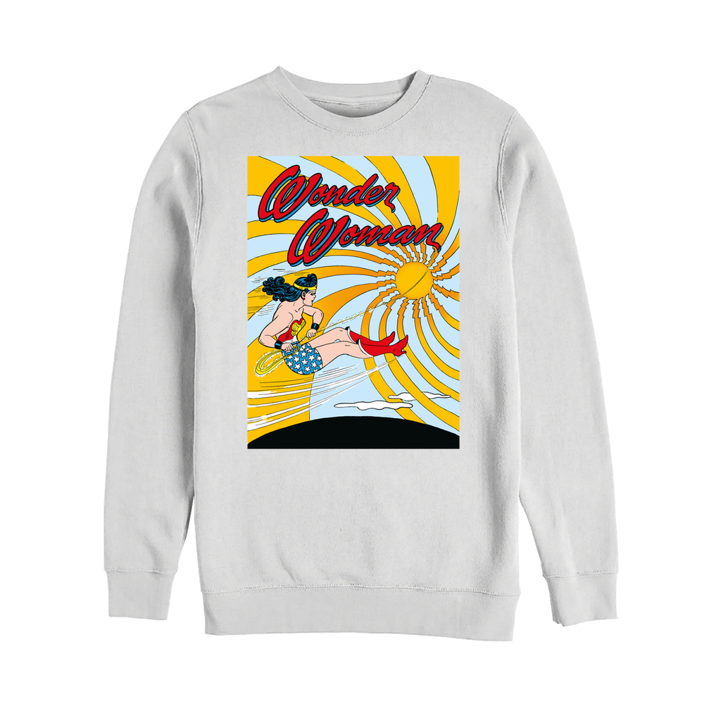 Wonder Woman Flying Sweatshirt — Officially Licensed DC Merch | AuthenticFanGifts