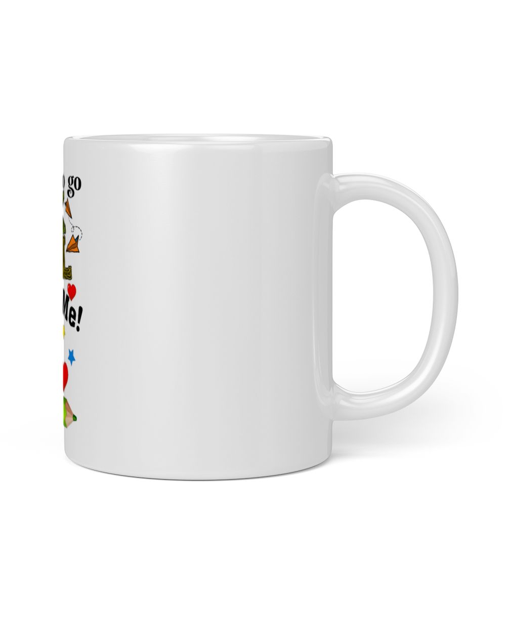 Who wants to go Back to School White Mug white 11oz