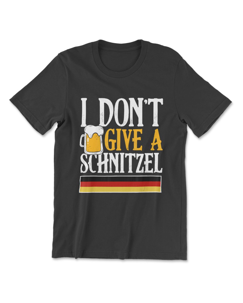 I Dont Give A Schnitzel German Beer Wurst  Oktoberfest Men's Premium Tshirt black s