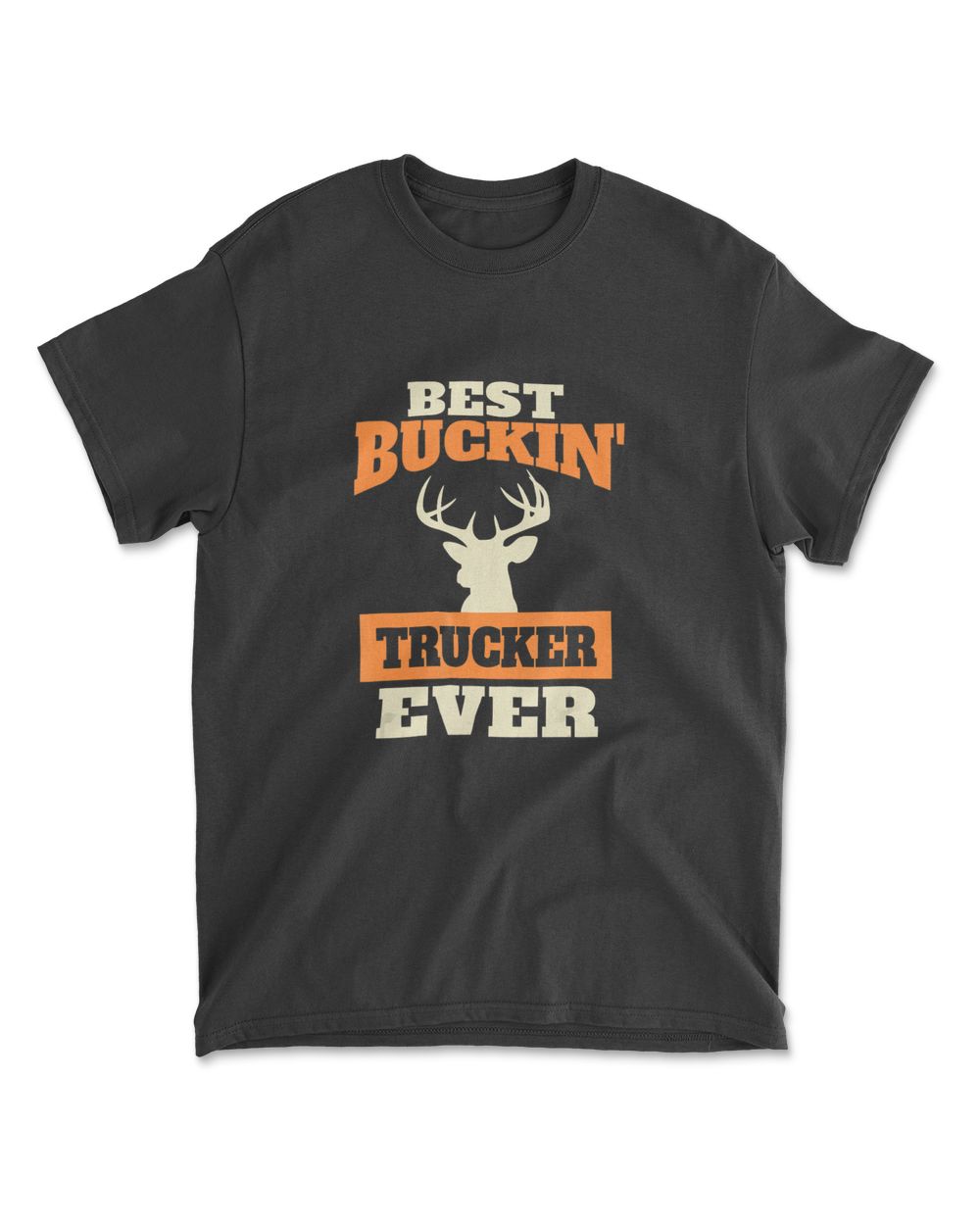 Deer Hunting Trucker Men's Standard T-Shirt black s