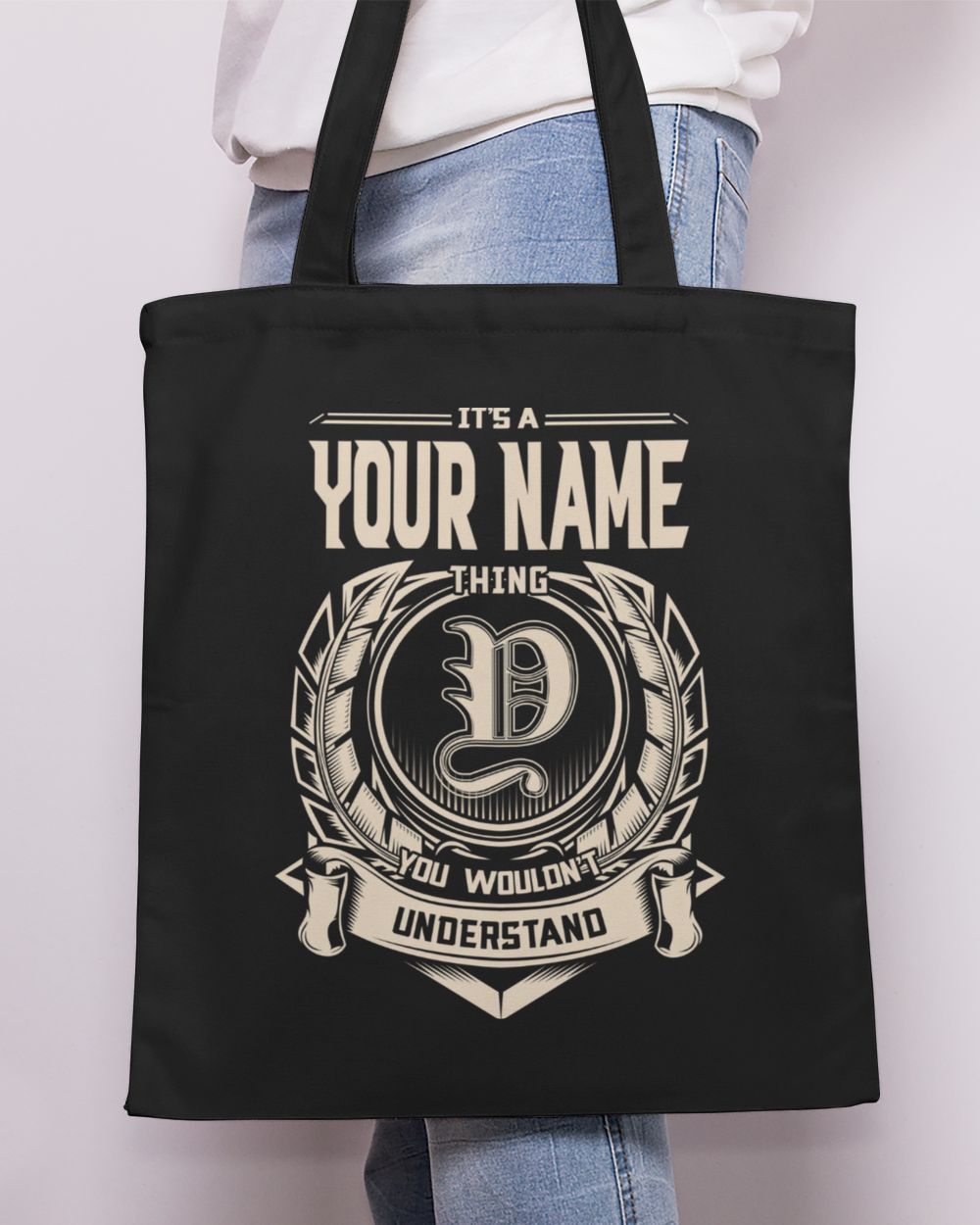 It's Thing You Wouldn't Understand Tote Bag - Printed in the EU black onesize