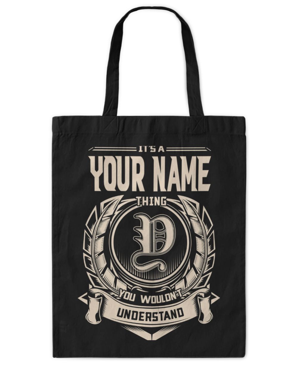 It's Thing You Wouldn't Understand Tote Bag - Printed in the EU black onesize
