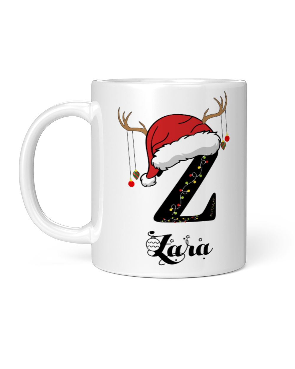 ZARA Christmas White Mug white 11oz