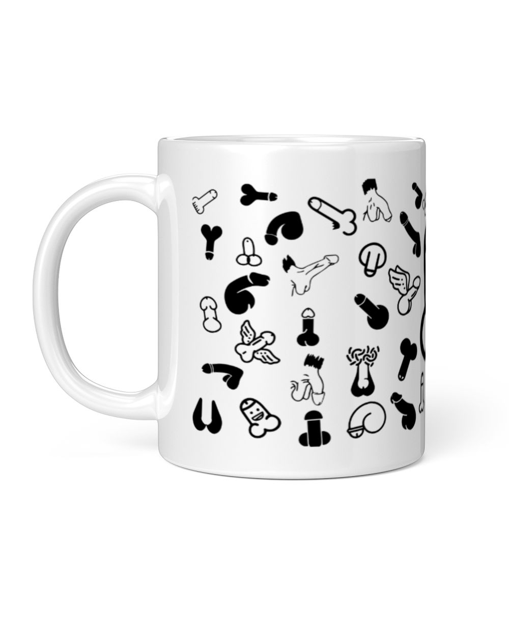 Willy Mug Sublimation Mug Template - Cricut Mug Press Sublimation Wrap White Mug white 11oz