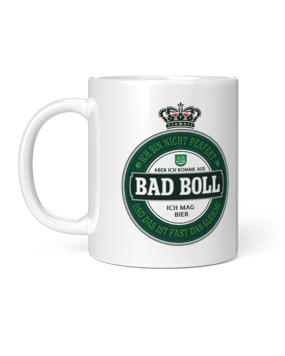 BAD BOLL White Mug white 11oz