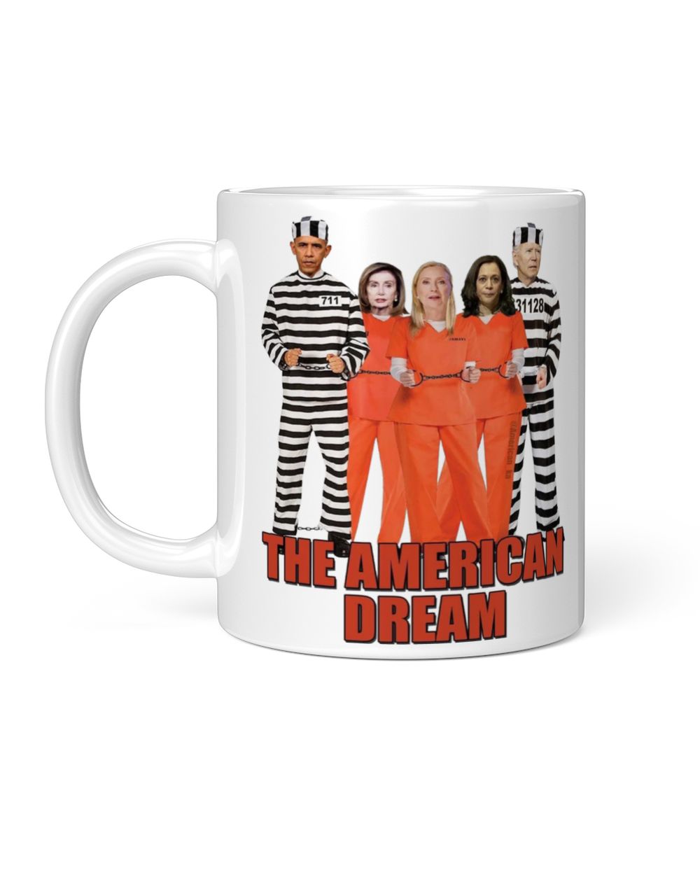 American Dream White Mug white 11oz