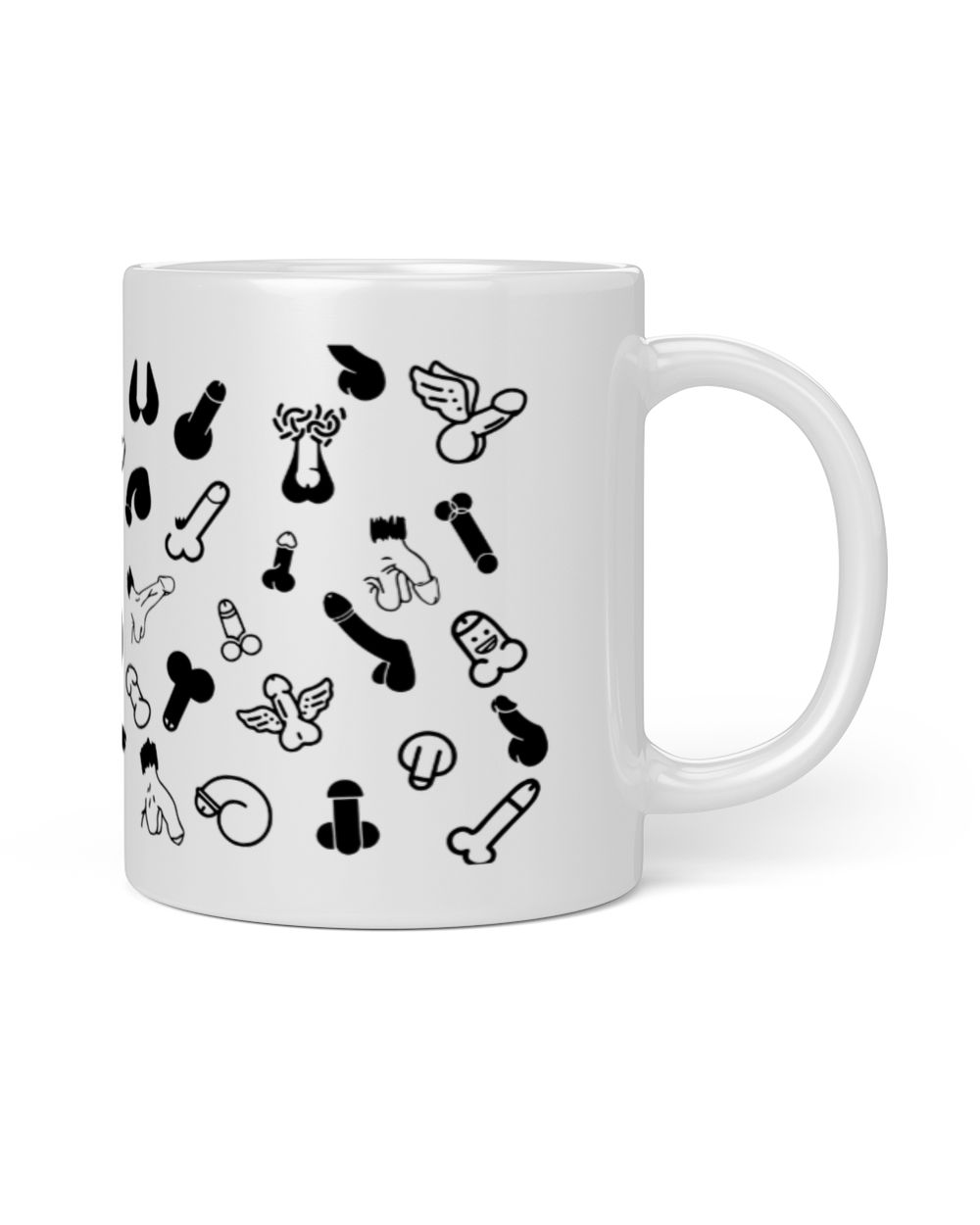 Willy Mug Sublimation Mug Template - Cricut Mug Press Sublimation Wrap White Mug white 11oz