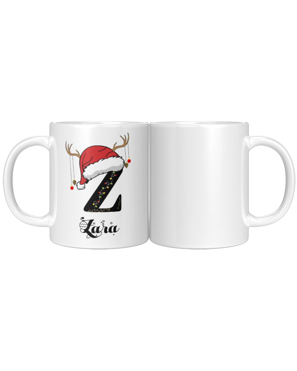 ZARA Christmas White Mug white 11oz