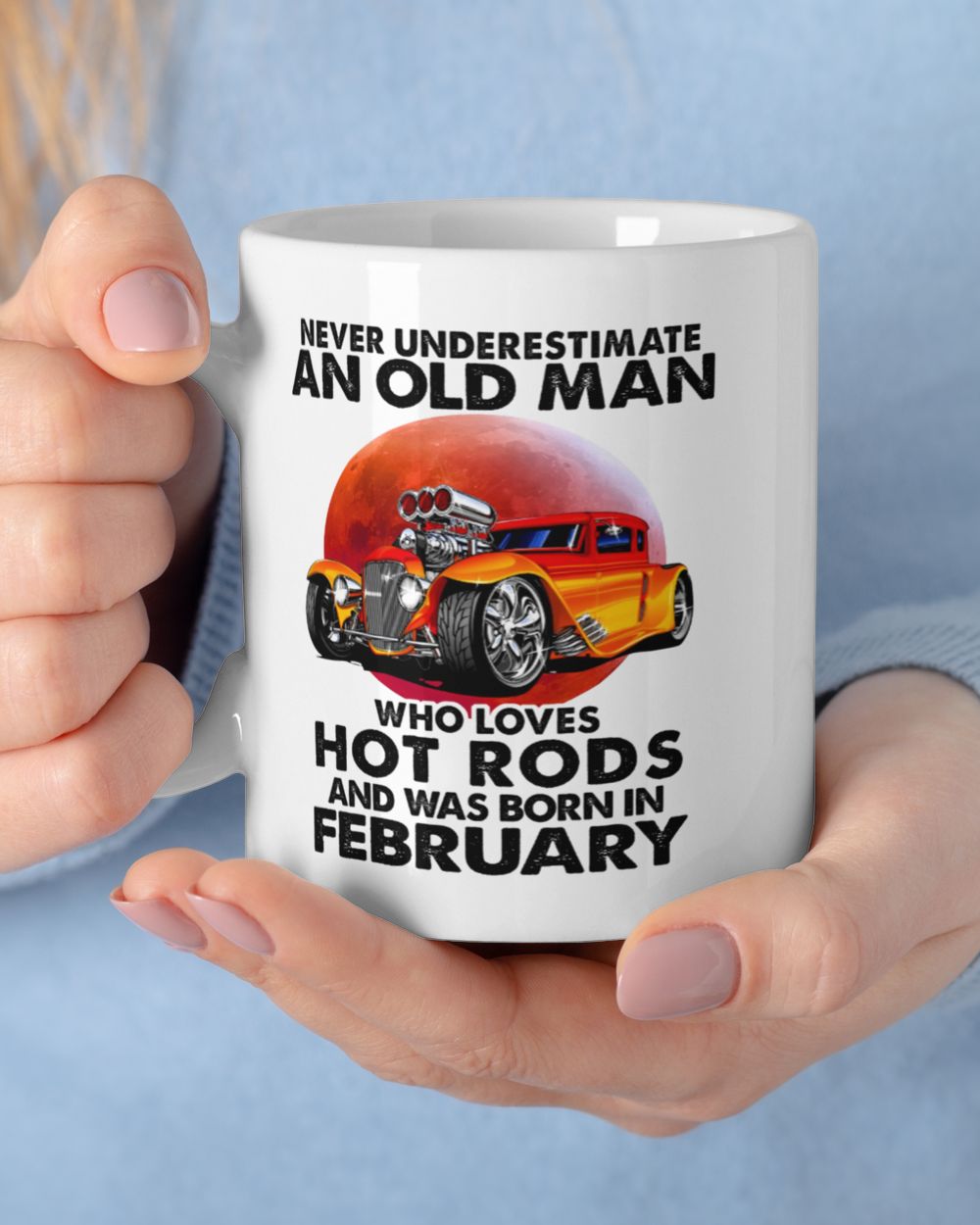 February White Mug white 11oz