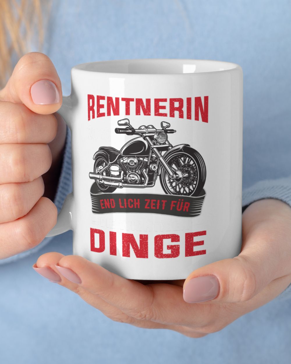 Rentnerin Dinge Motorcycles 2023 Mug White Mug white 11oz