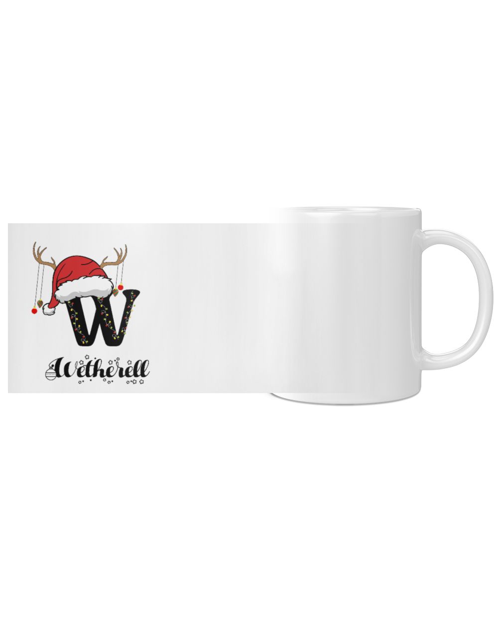 WETHERELL Christmas White Mug white 11oz