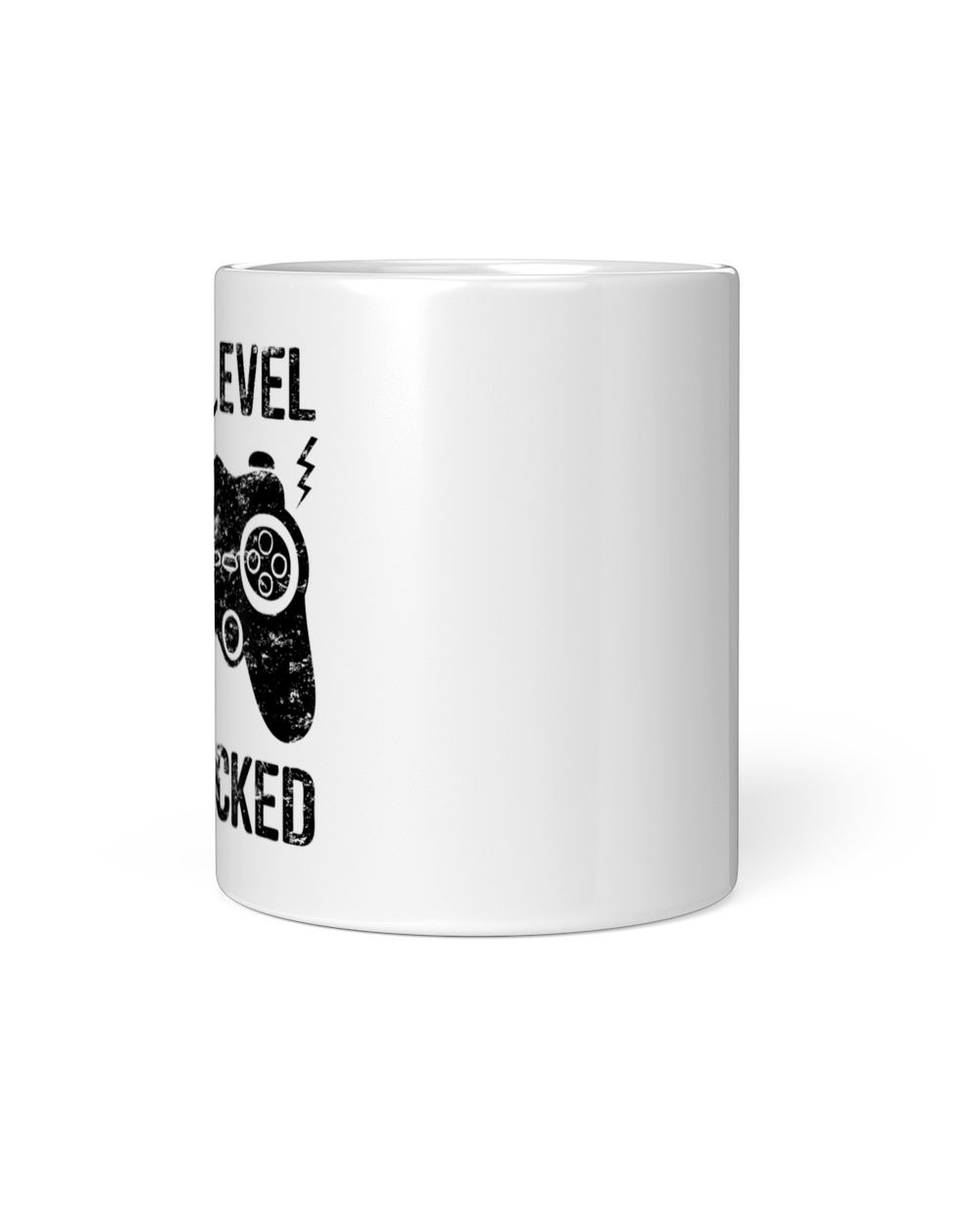 Mens Dad Level Unlocked - New Dad Pregnancy Announcement Shirt White Mug white 11oz