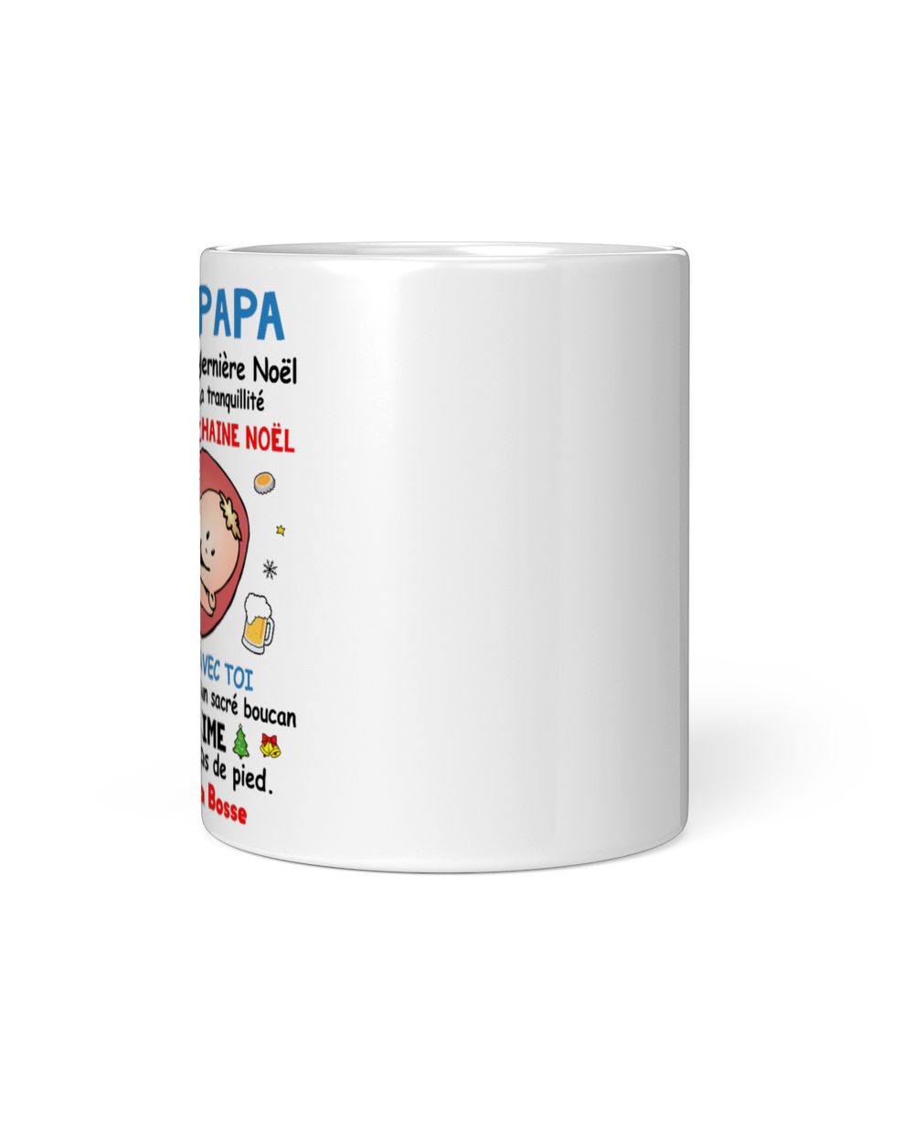 CHER PAPA White Mug white 11oz