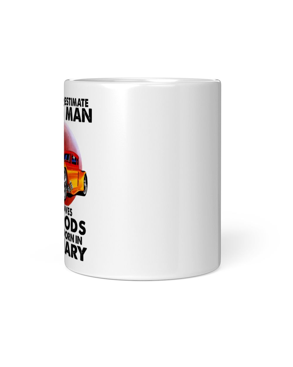 February White Mug white 11oz