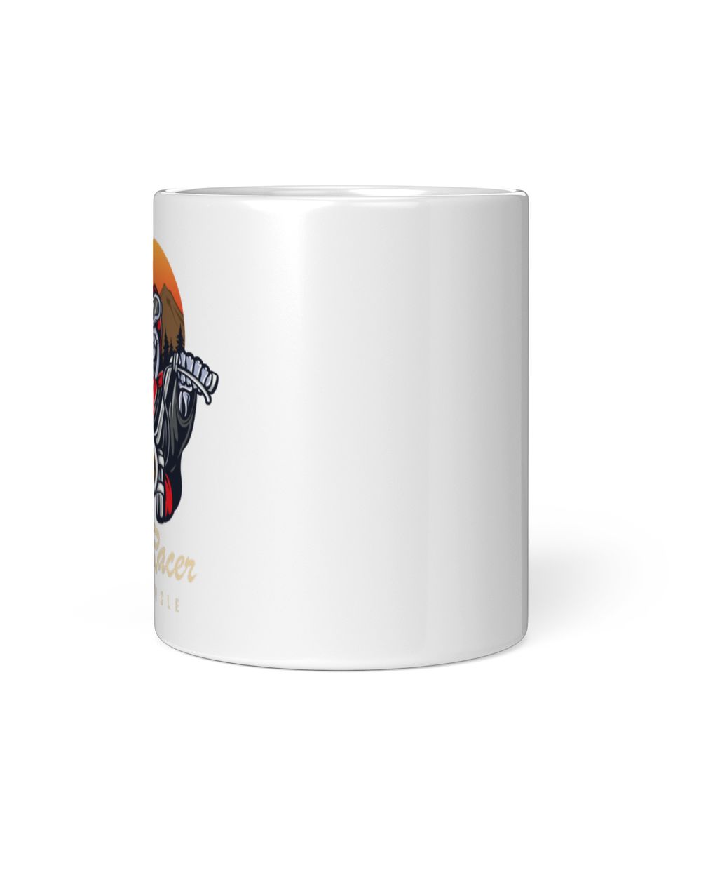 Kings Cafe Racer Motorcyle Mug White Mug white 11oz