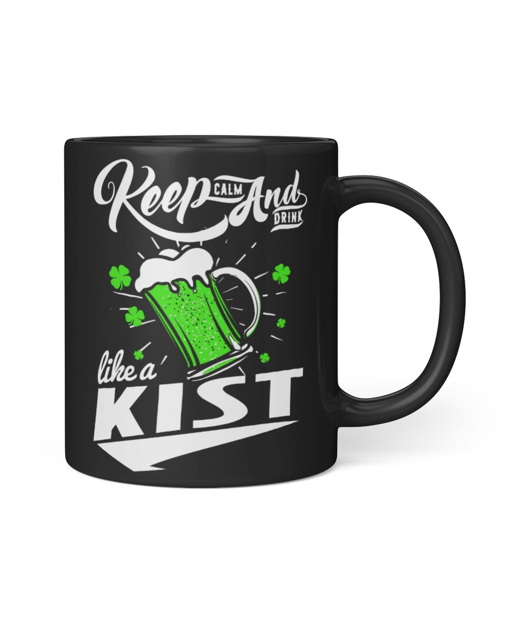 KIST Black Mug black 11oz