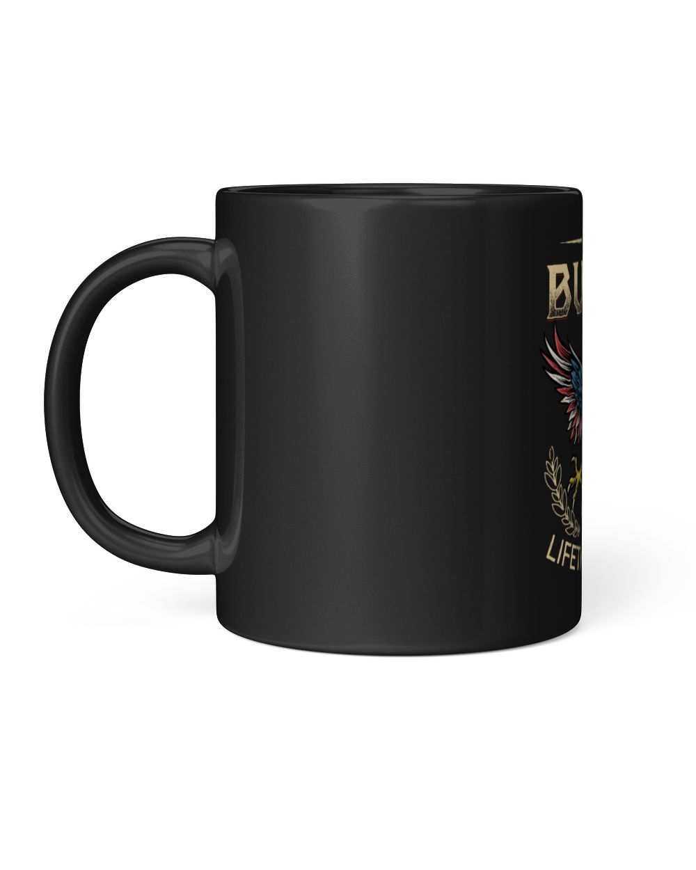 BUTEAU Name On T Shirt, BUTEAU Team Lifetime Member A8 Black Mug 11oz black 11oz