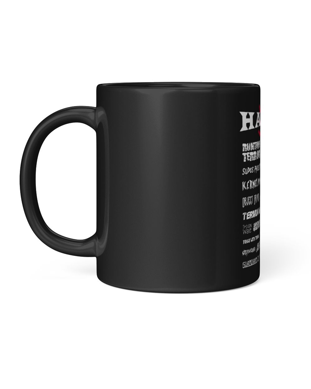 Hack Open Air Funny Programmer Hacker Black Mug 11oz black 11oz