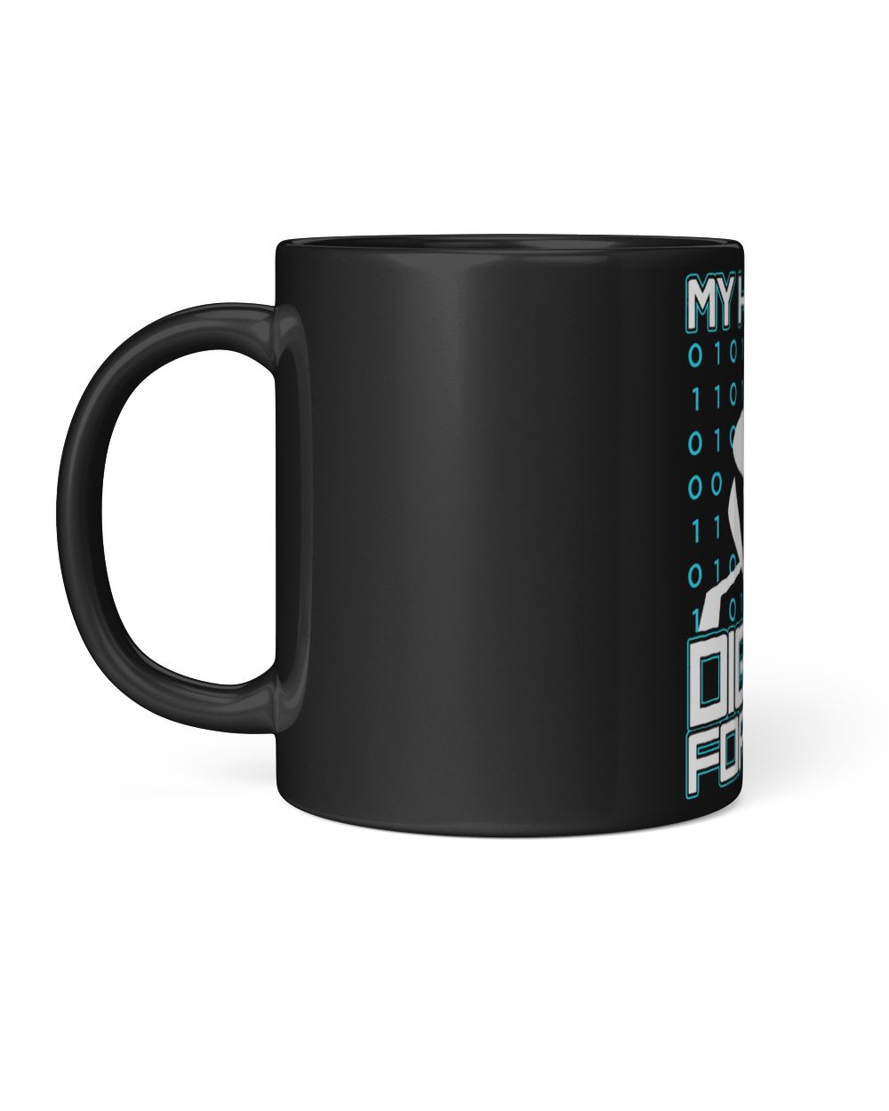 Computer security patch Ethical hacker cyber security 4 Black Mug 11oz black 11oz