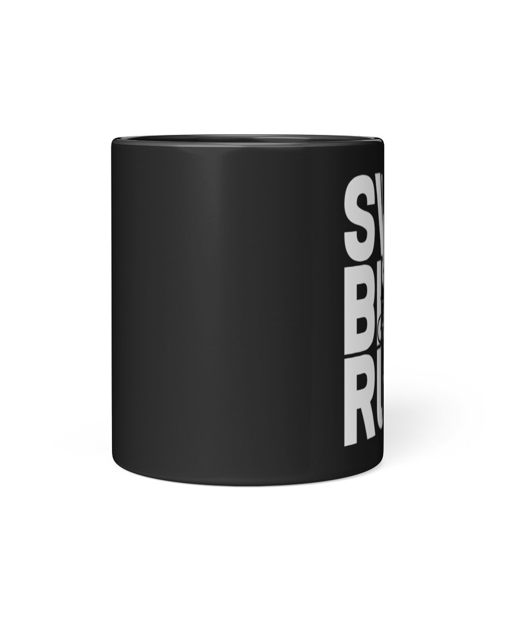 Swim bike run triathlon Black Mug 11oz black 11oz