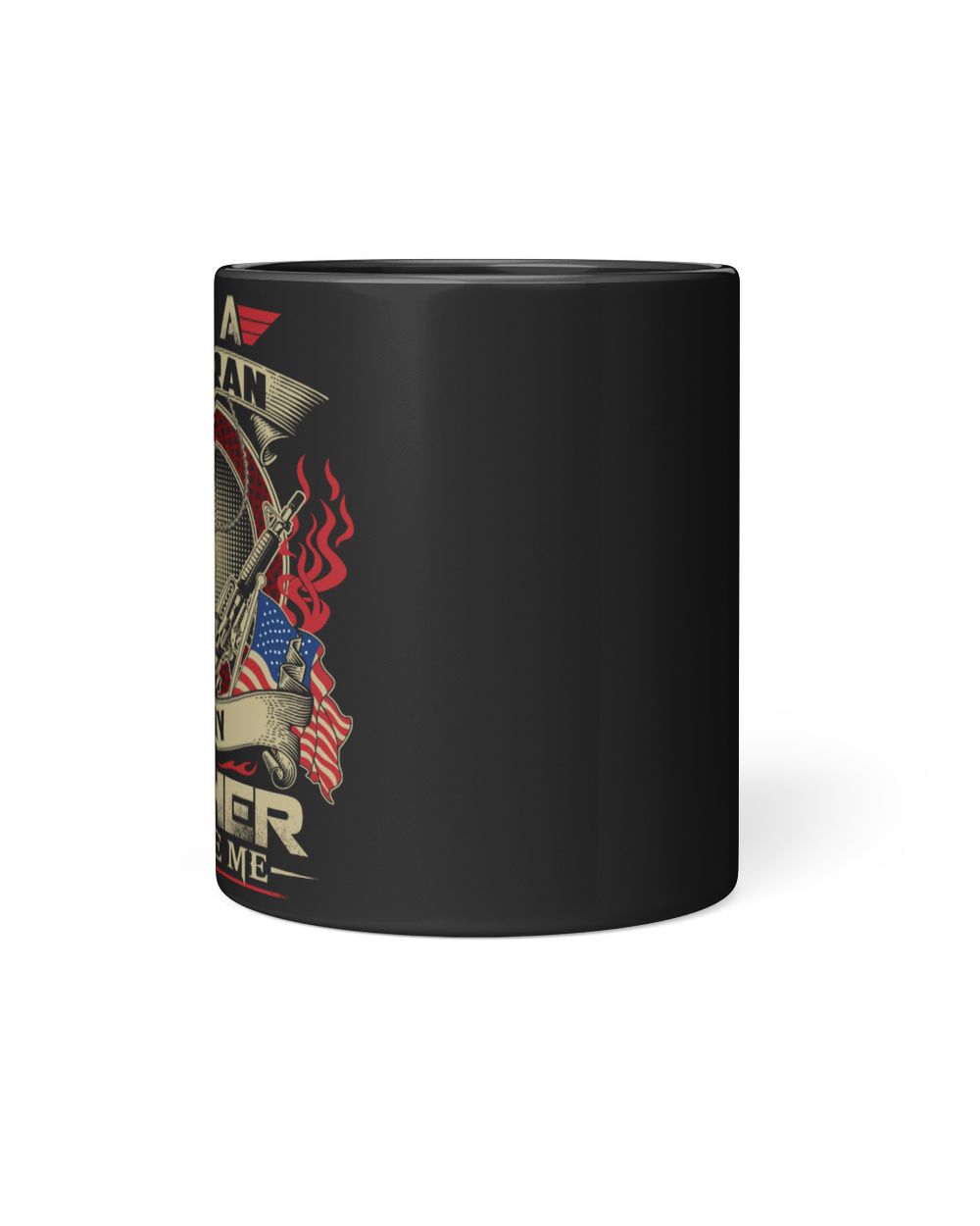 I Am A Veteran-5 Black Mug black 11oz