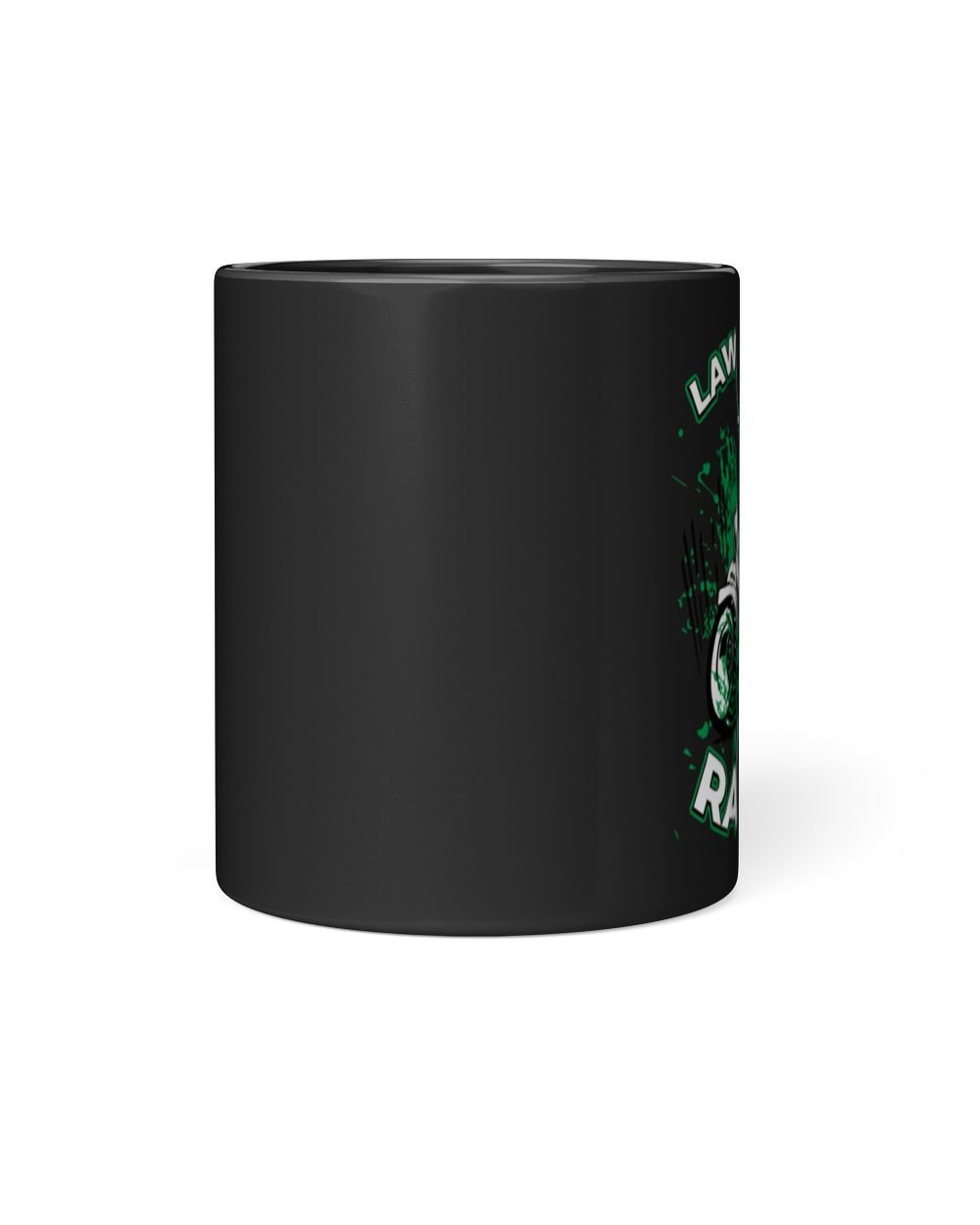 Lawnmower Racing Black Mug 11oz black 11oz