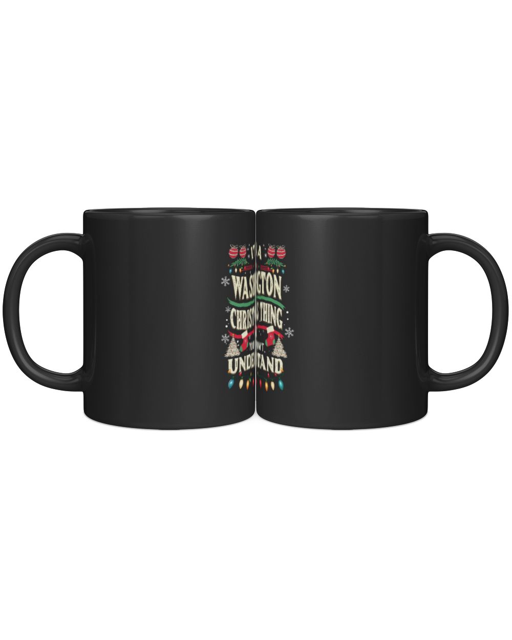 Fbus04912 Washington H62 Black Mug 11oz black 11oz