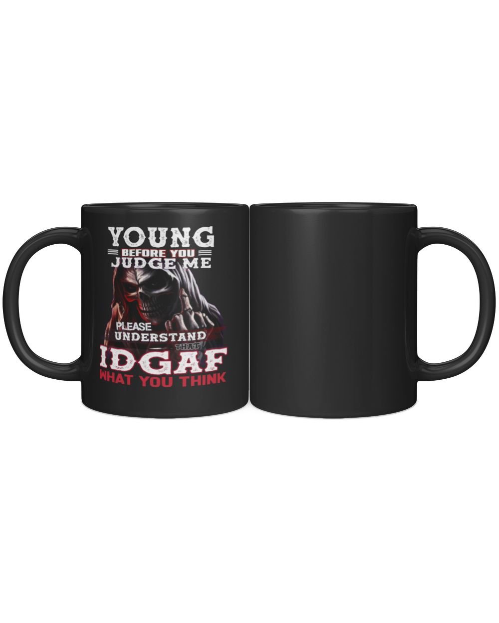 USL-45-Young Black Mug 11oz black 11oz