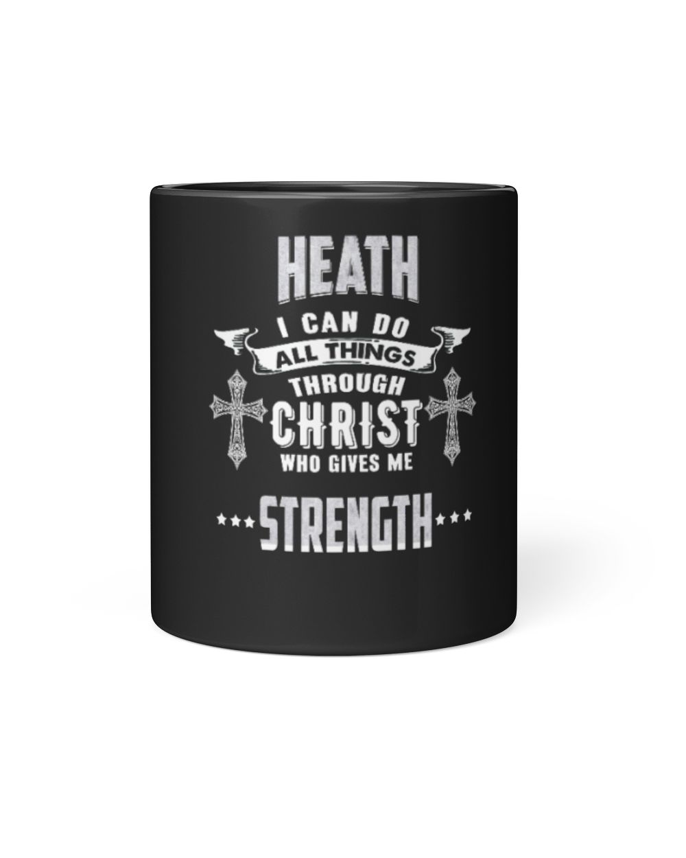 USL-18-Heath Black Mug 11oz black 11oz