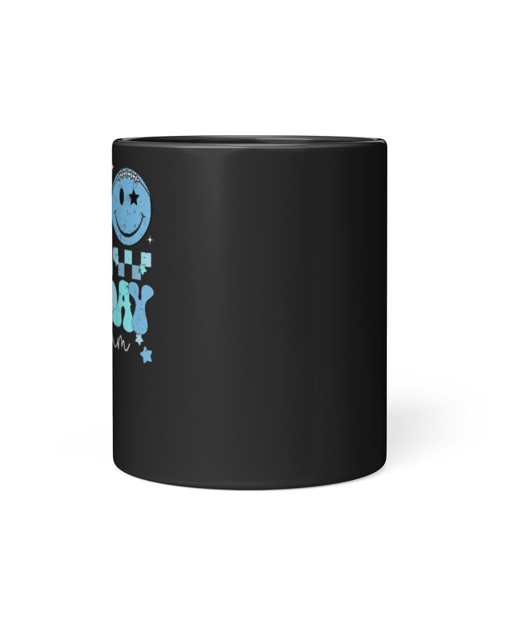 Field Day Blue Team Color Field Trip Team Game Competition Black Mug 11oz black 11oz