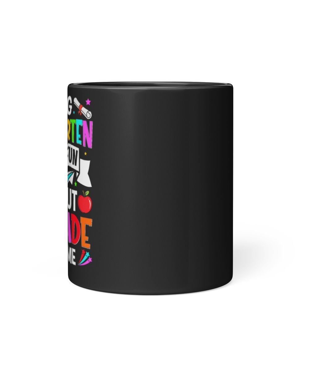 a01  Kindergarten Graduation Shirt 2025 Kids Boys Girls Graduate 1 aha280401 iu Black Mug 11oz black 11oz