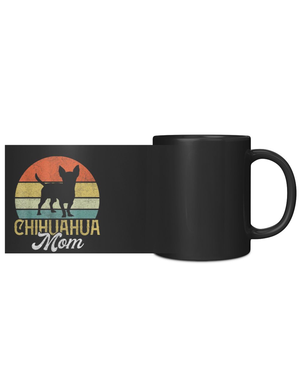 Best Chihuahua Mom Black Mug 11oz black 11oz