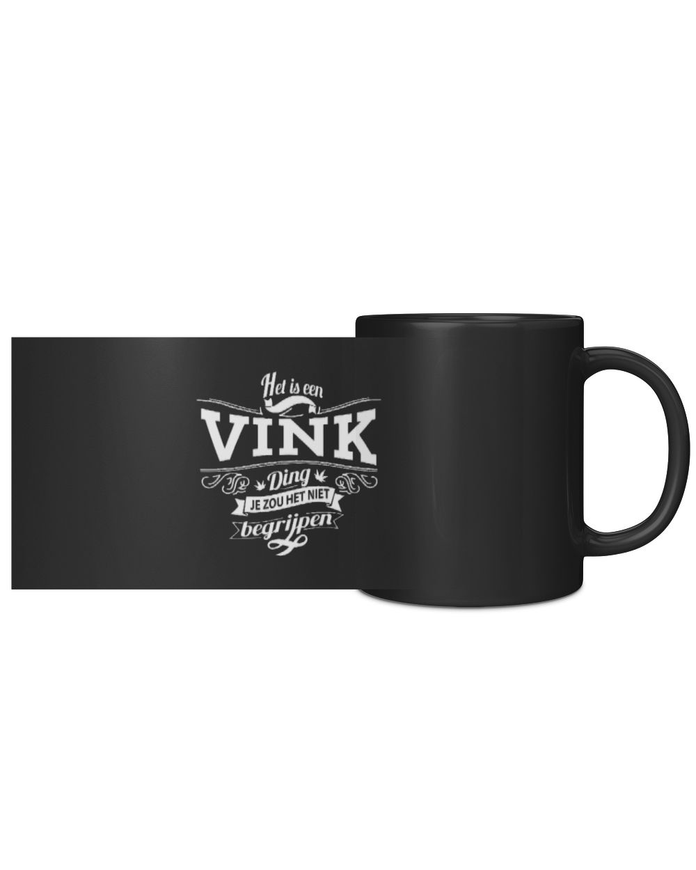 HL0063 Vink HL9 Black Mug 11oz black 11oz