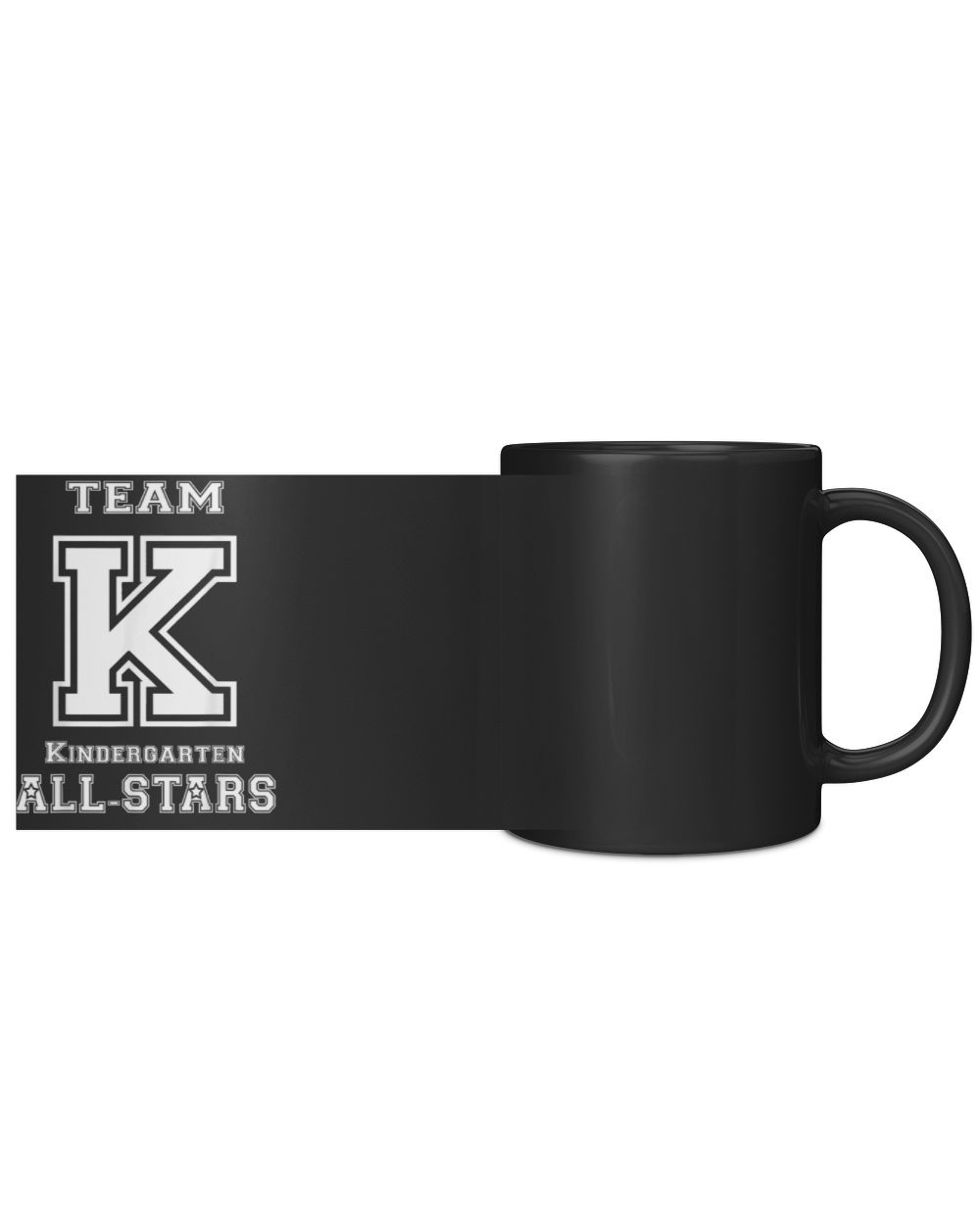 a01  Team Kindergarten All-stars Sport Jersey aha280401 iu Black Mug 11oz black 11oz