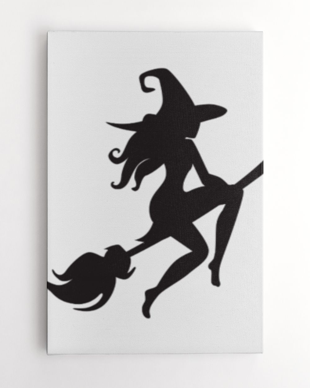 Witch Halloween Ready To Hang Canvas (24x36 inch) white 24x36in