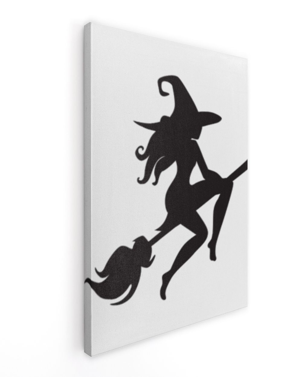 Witch Halloween Ready To Hang Canvas (24x36 inch) white 24x36in