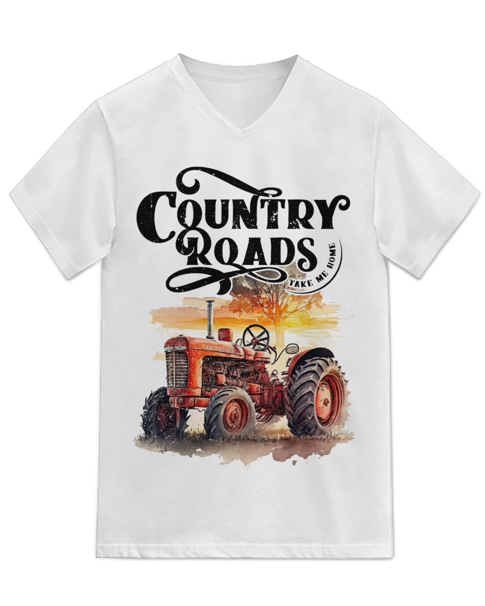 Tractor Country Roads