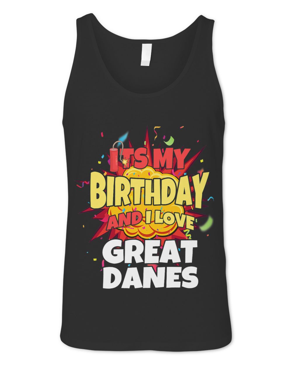 dog lover its my birthday and i love great danes great dane T-Shirt