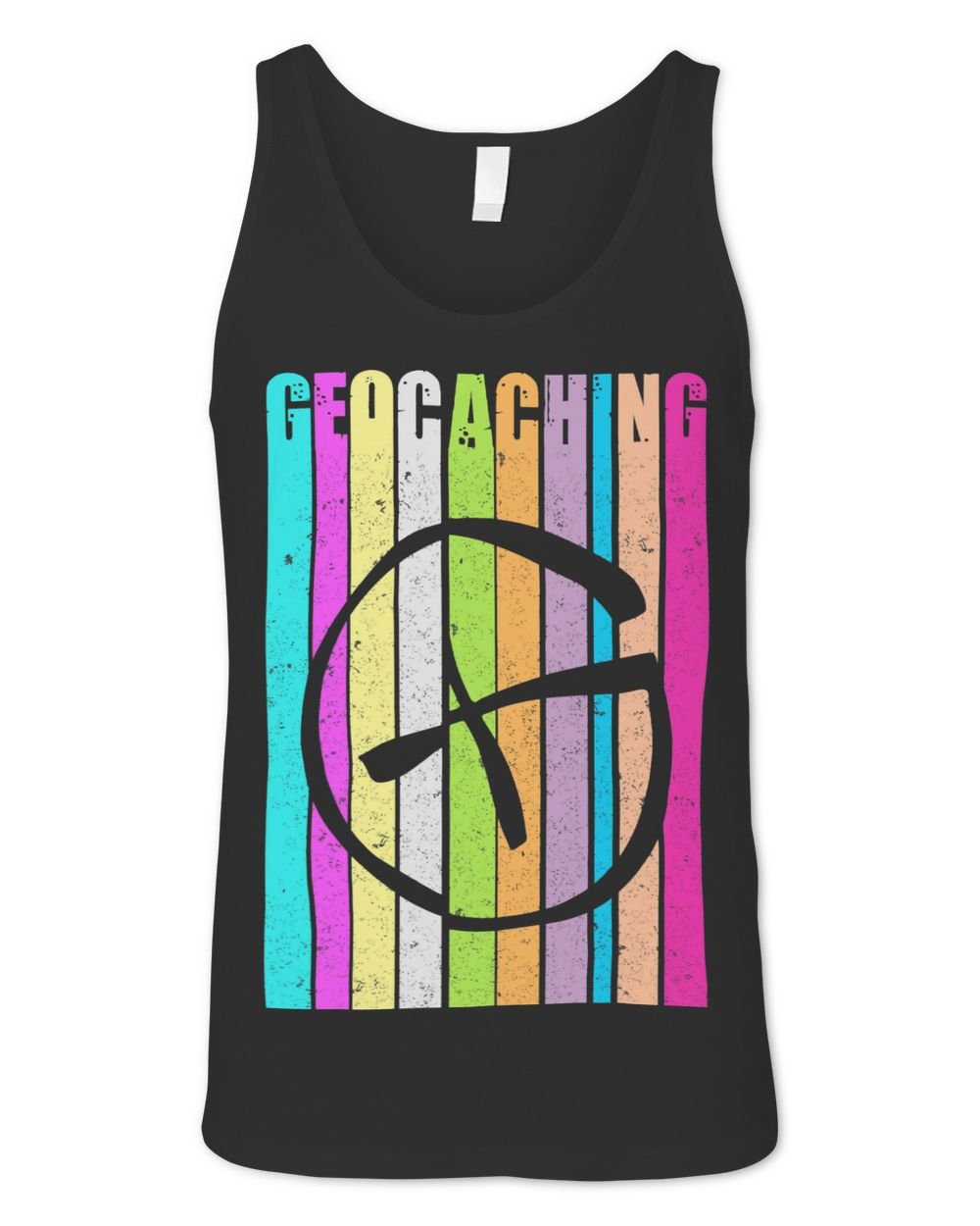 Geocaching IT Nerd For Coders Programmers Unisex Jersey Tank black xs