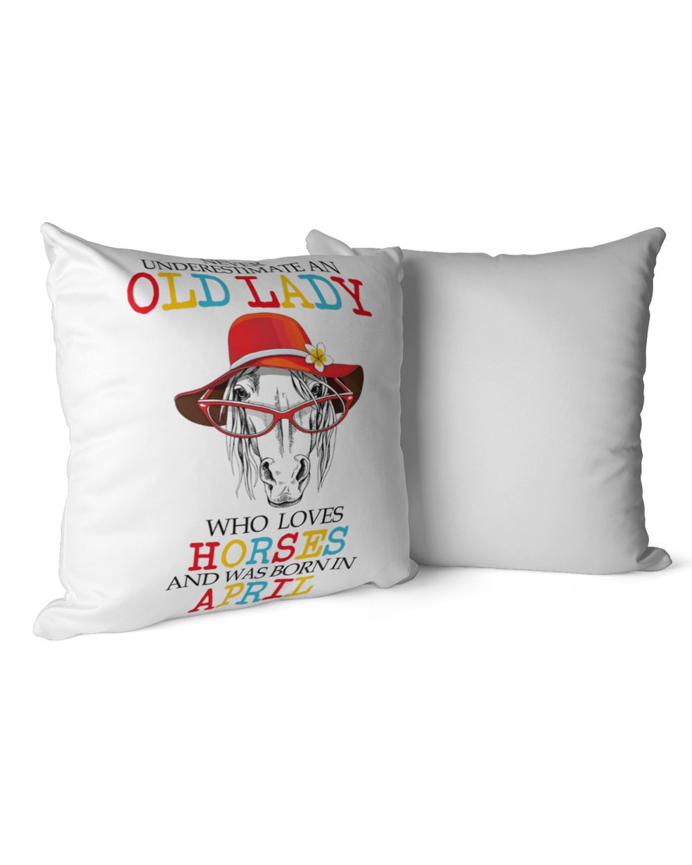 NUOH4 Cotton Drill Pillow (Dual Sided) white 16x16in